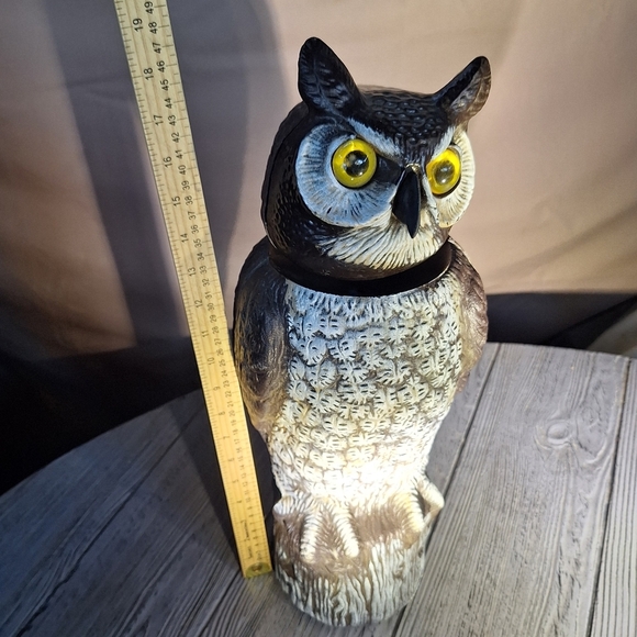 Decoy Scarecrow Brown and Cream Owl Bobble Head Mold - Picture 8 of 8